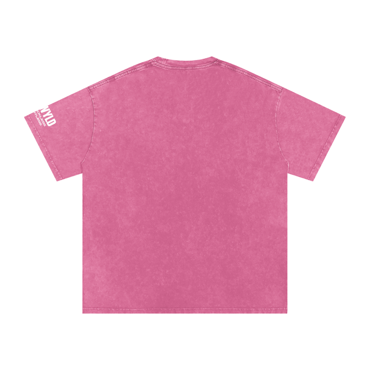 Wyldstyle Collective - Snow Washed Oversized Cotton T-Shirt