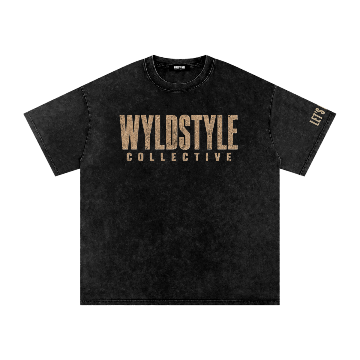 Snow Washed Oversized Cotton T-Shirt - If you didn't track it