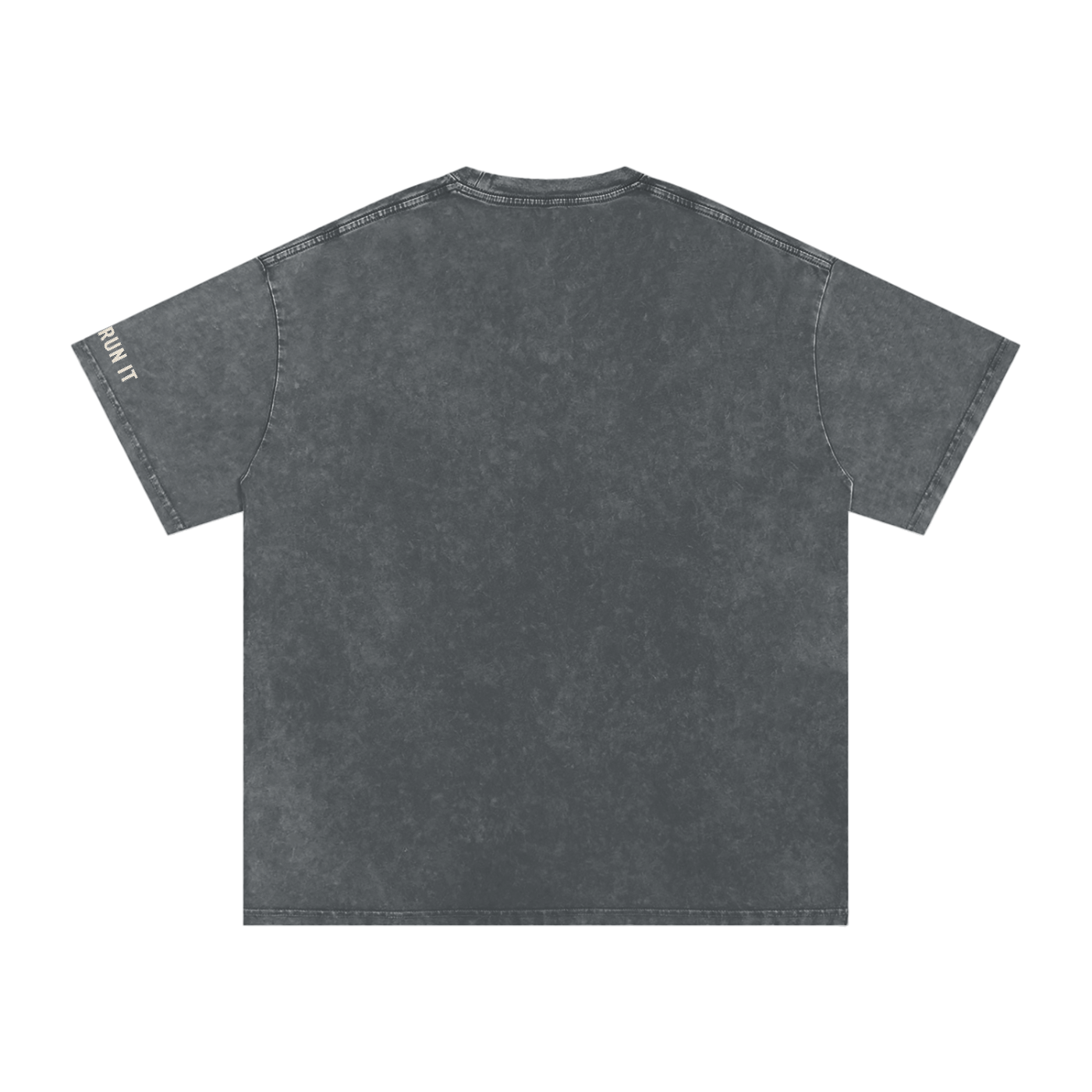 Snow Washed Oversized Cotton T-Shirt - Wyldstyle Collective