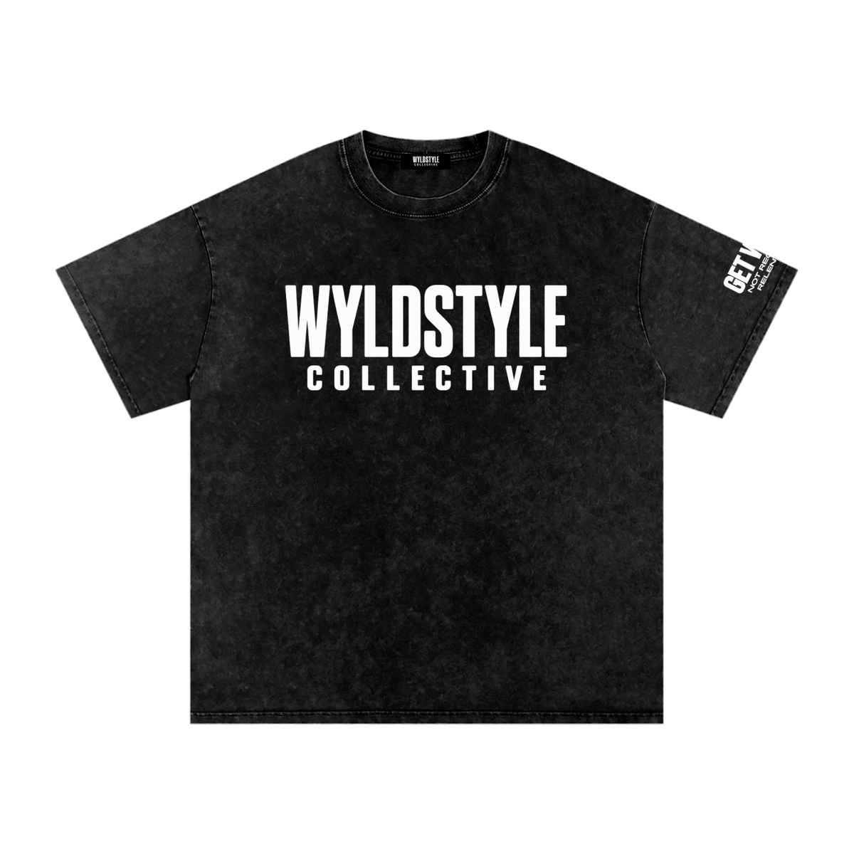 Wyldstyle Collective - Snow Washed Oversized Cotton T-Shirt
