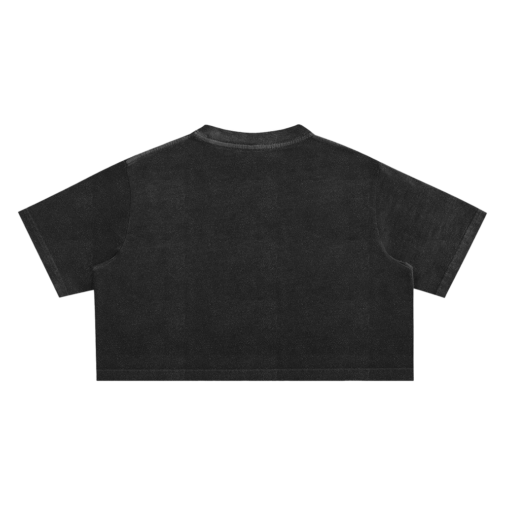 Snow Washed Crop Top - Get Wyld