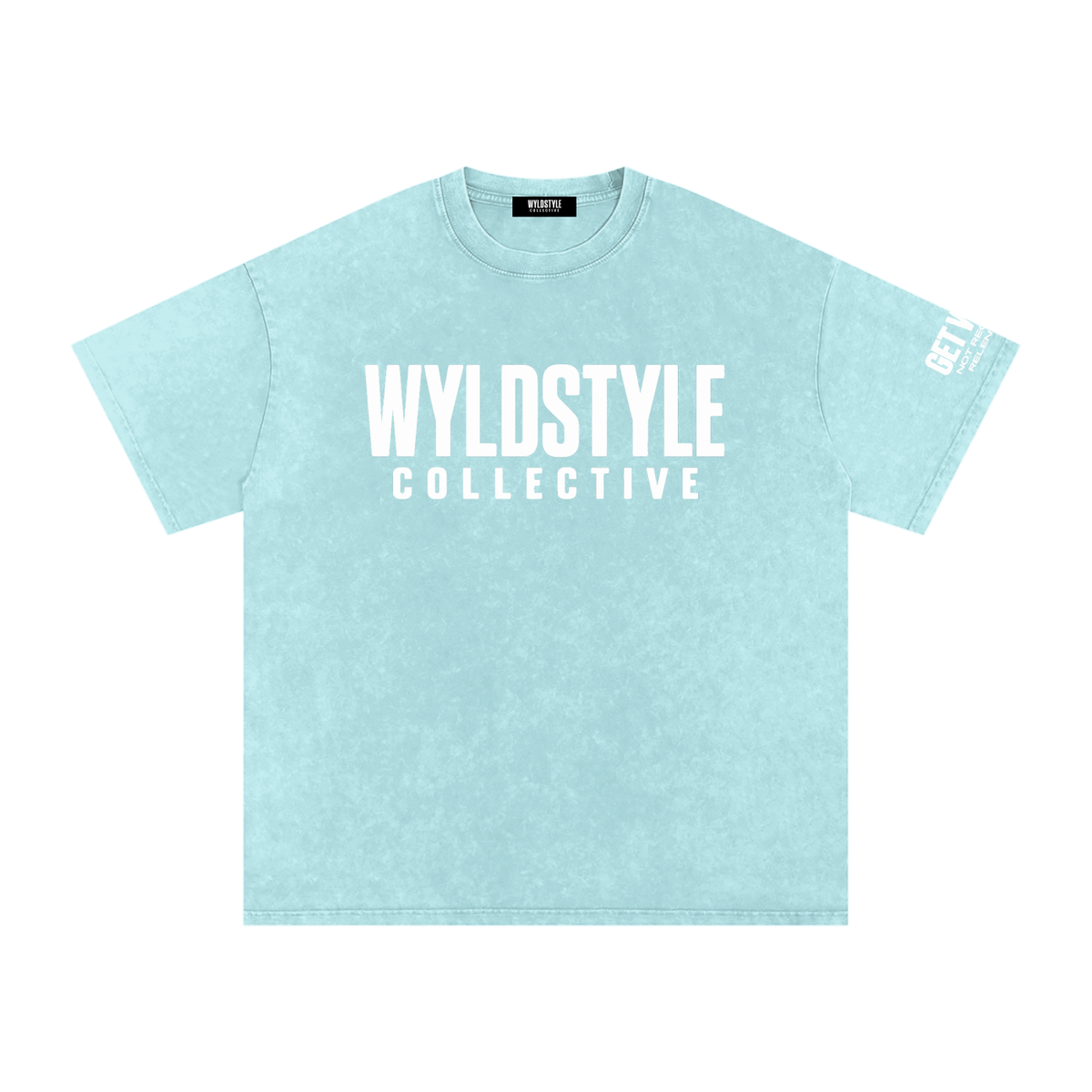 Wyldstyle Collective - Snow Washed Oversized Cotton T-Shirt