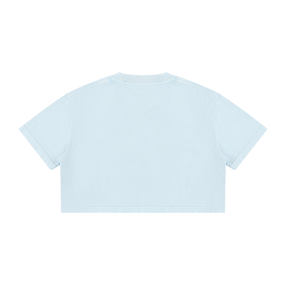 Get Wyld - Women's Mineral Wash Cotton Crop T-Shirt
