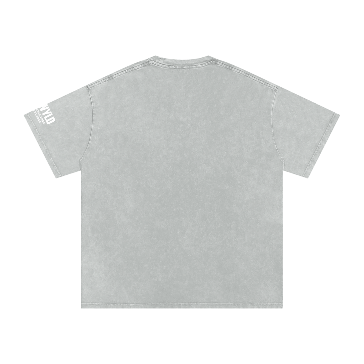 Wyldstyle Collective - Snow Washed Oversized Cotton T-Shirt