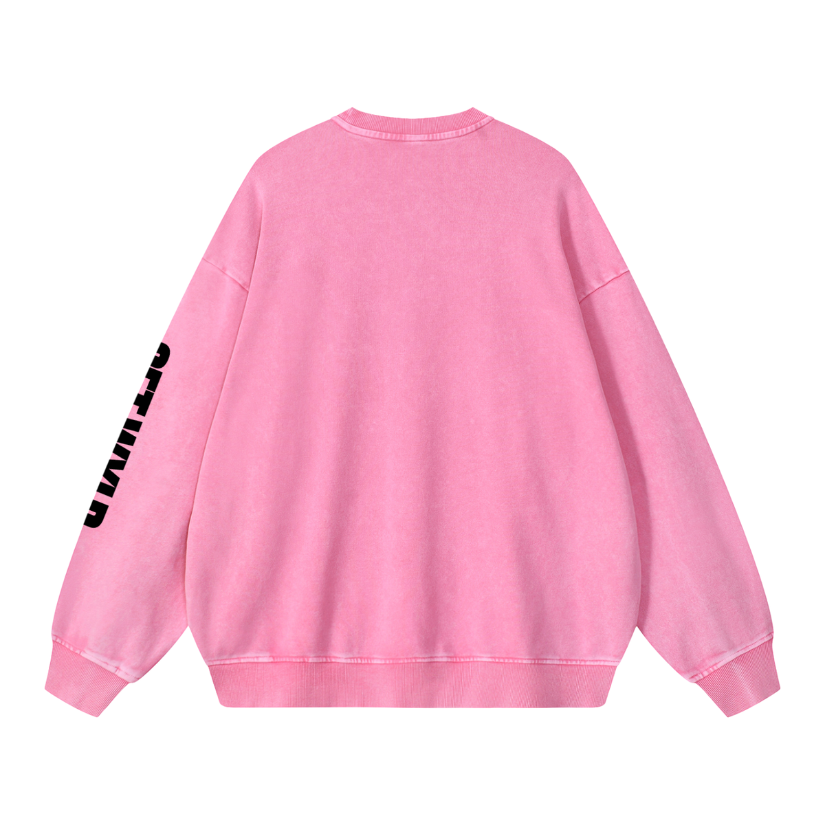 Not Reckless Relentless - Snow Washed Oversized Sweatshirt