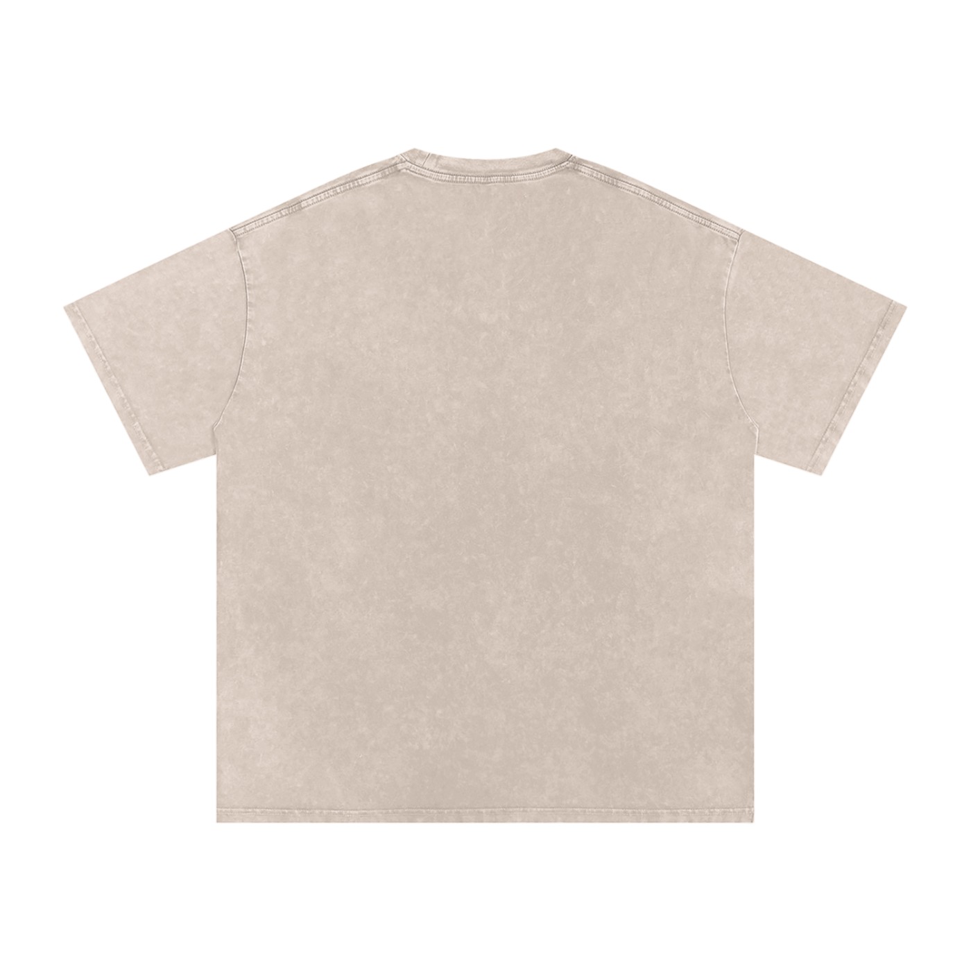 Snow Washed Oversized Cotton T-Shirt - Not Perfect