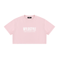 Women's Mineral Wash Cotton Crop T-Shirt