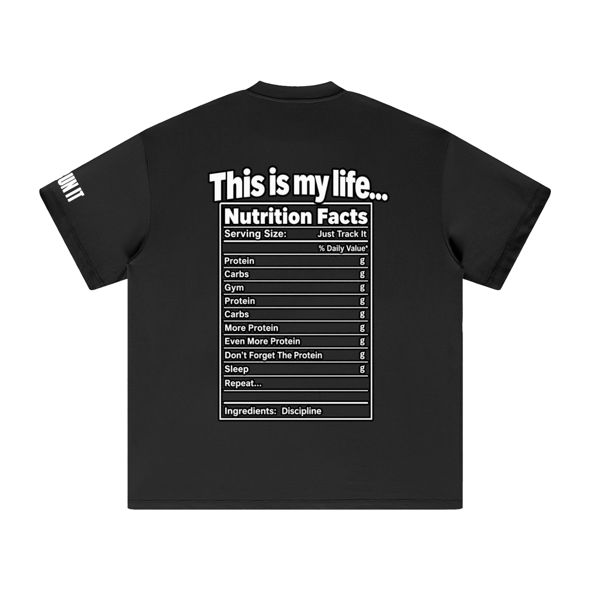 Nutrtion Facts - Heavyweight T-Shirt