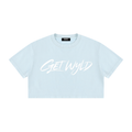 Get Wyld - Women's Mineral Wash Cotton Crop T-Shirt