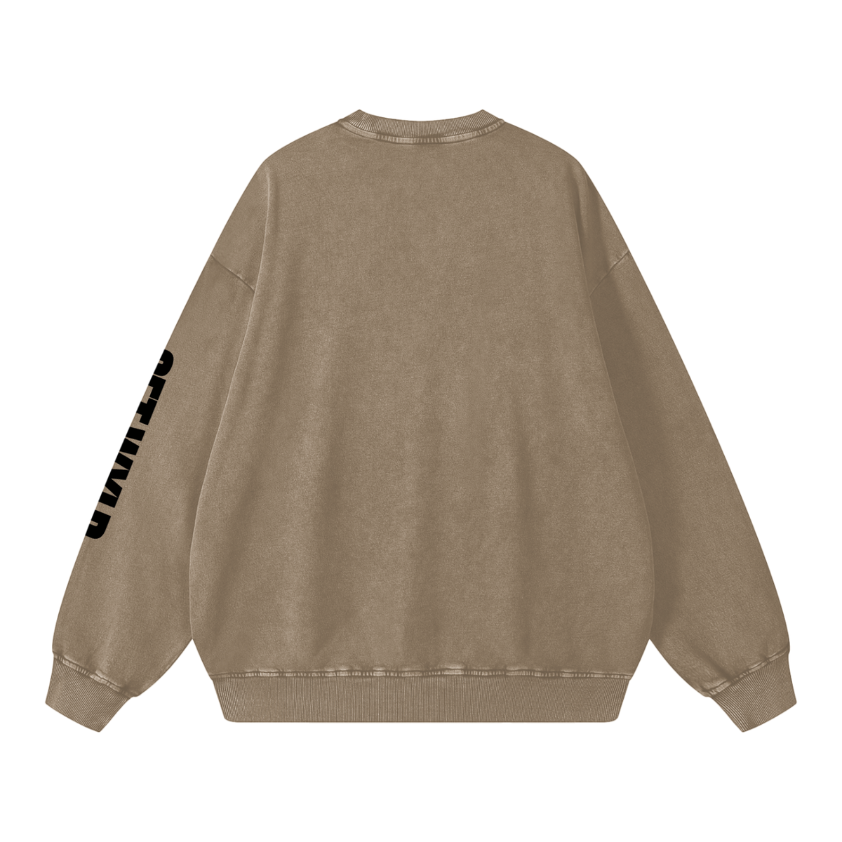 Not Reckless Relentless - Snow Washed Oversized Sweatshirt