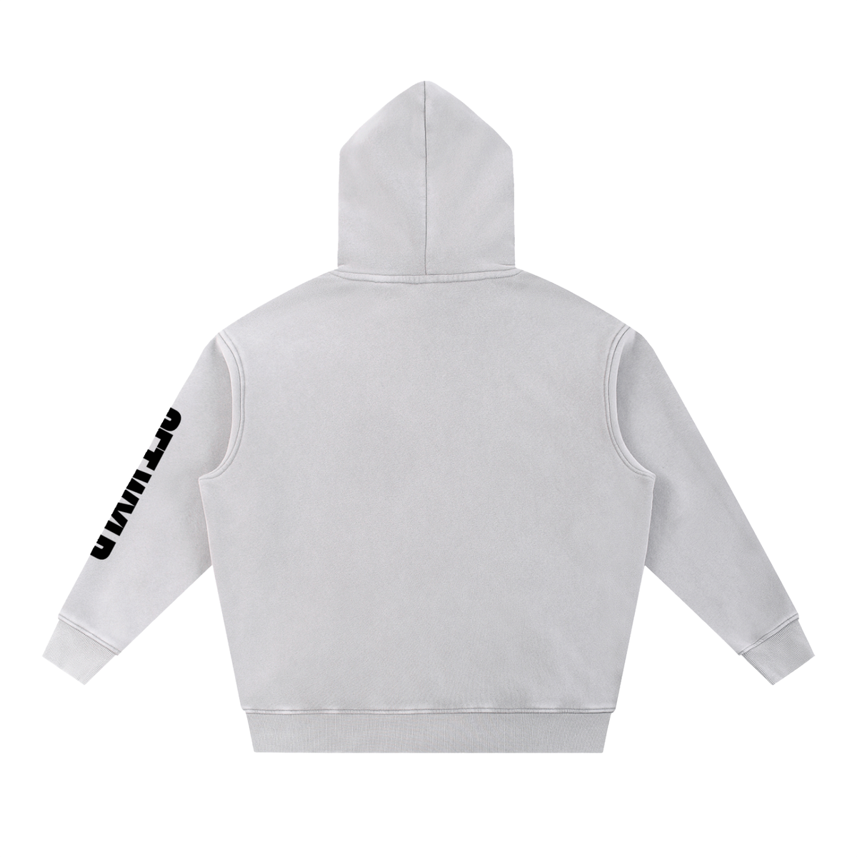 Not Reckless Relentless - Snow Wash Fleece Oversize Hoodie